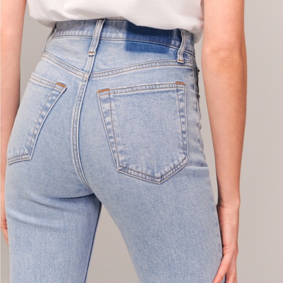 Ultra High Rise Ankle Straight Jean - Picture 4 of 11